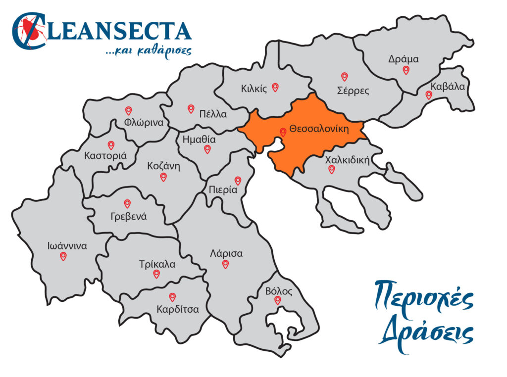 Απεντομώσεις, μυοκτονίες & απολυμάνσεις στη Θεσσαλονίκη